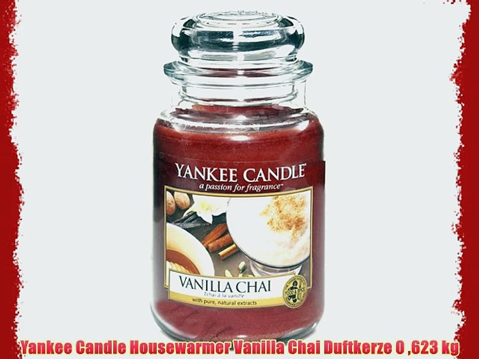 Yankee Candle Housewarmer Vanilla Chai Duftkerze 0 623 kg
