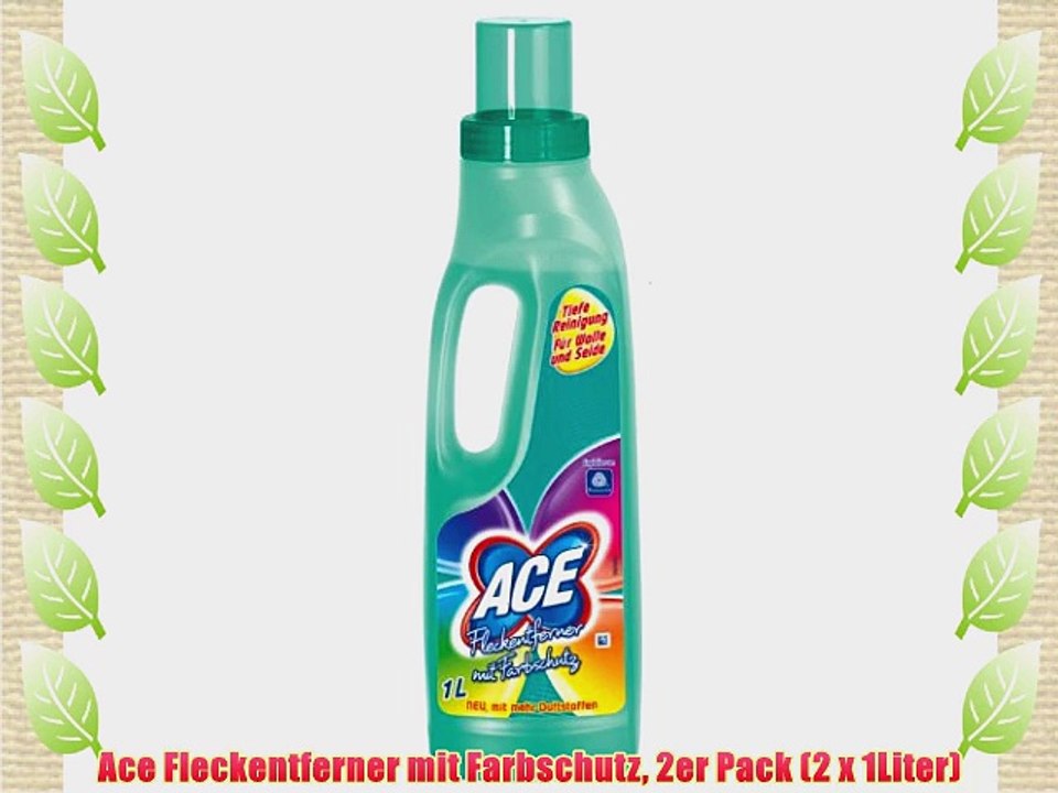 Ace Fleckentferner mit Farbschutz 2er Pack (2 x 1Liter)