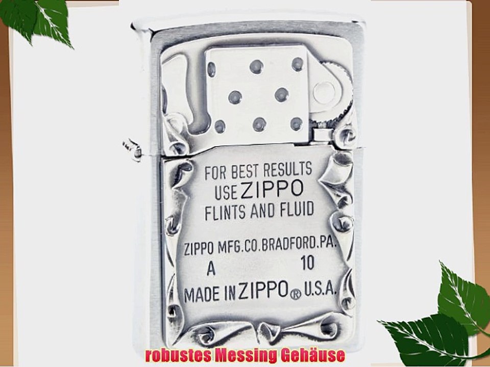 Zippo 2001660 Feuerzeug 200 Use Emblem