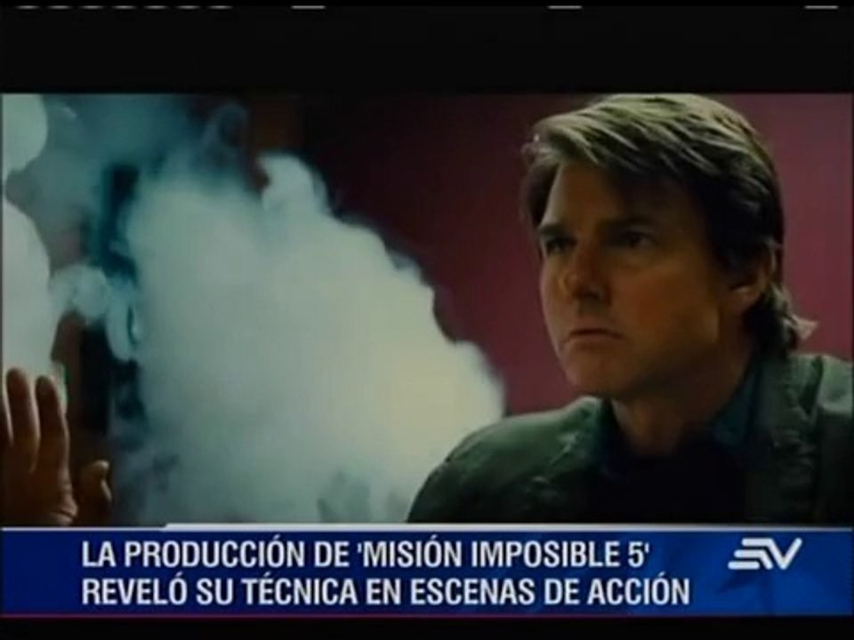 Las escenas peligrosas de "Misión Imposible 5: Nación Secreta"