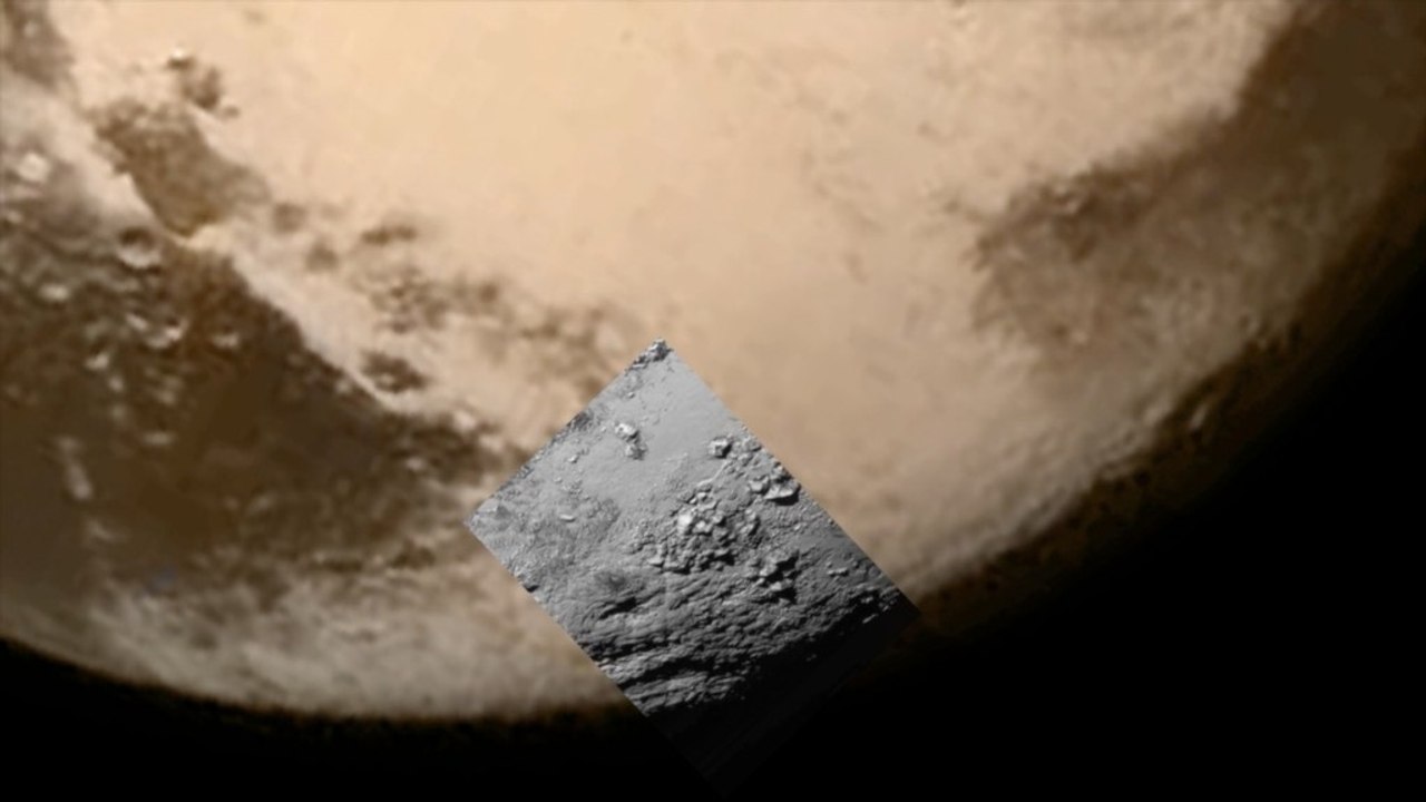 Behold, Pluto as you've never seen it before