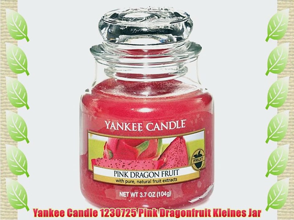 Yankee Candle 1230725 Pink Dragonfruit Kleines Jar