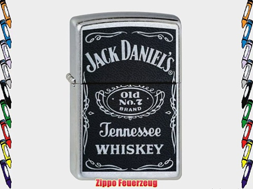 Zippo 1230095 Feuerzeug 207 Jack Daniel'S Label