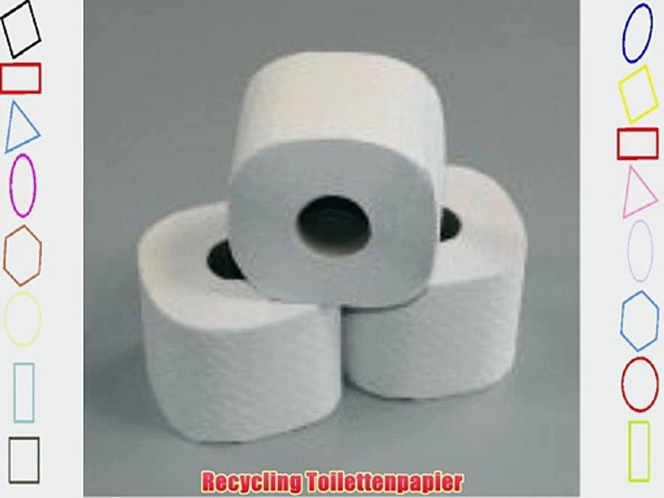 Wepa Recycling Toilettenpapier - 2-lagig - wei? - 64 Rollen