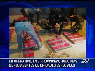 Ministro Serrano resaltó operativo Jaque mate 1