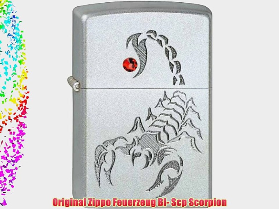 Original Zippo Feuerzeug Bl- Scp Scorpion