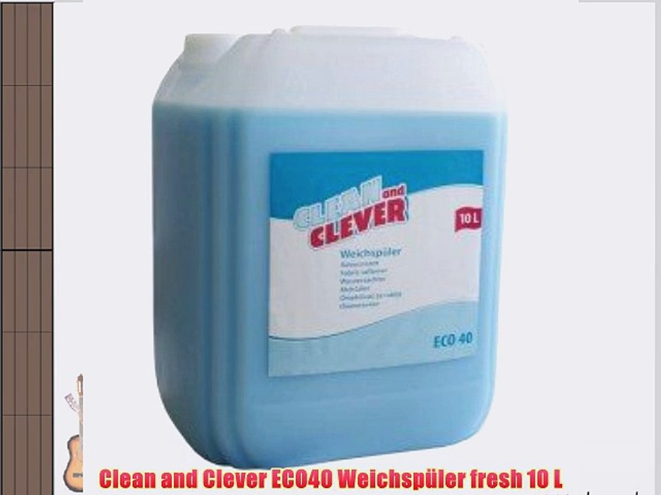Clean and Clever ECO40 Weichsp?ler fresh 10l