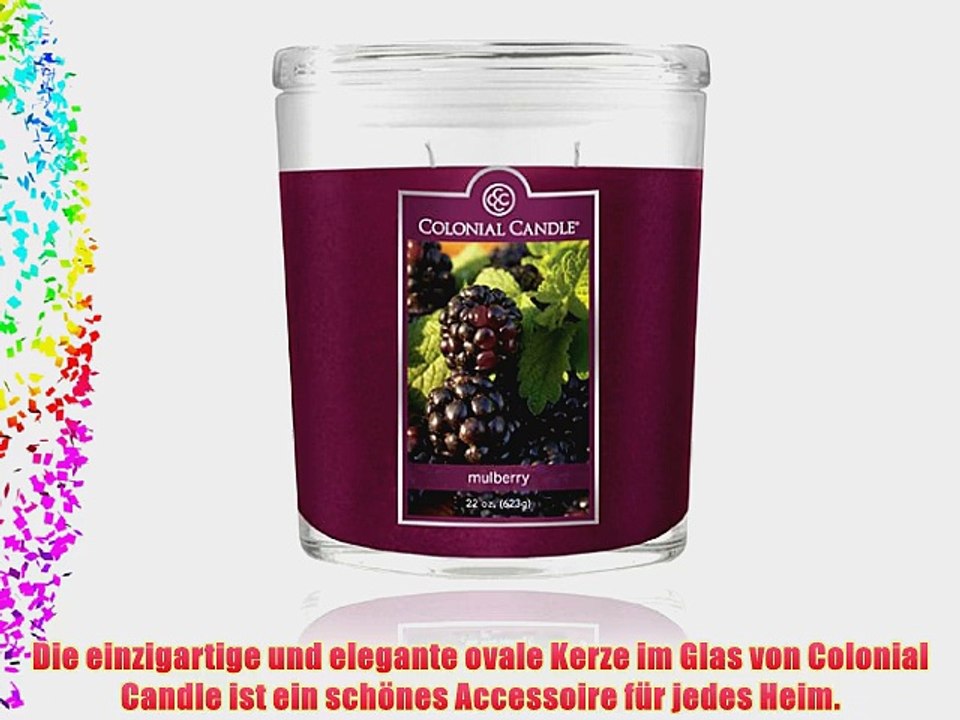Duftkerze Colonial Candle Mulberry 623g