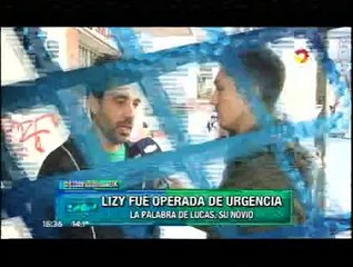Habla el novio de Lizy Tagliani