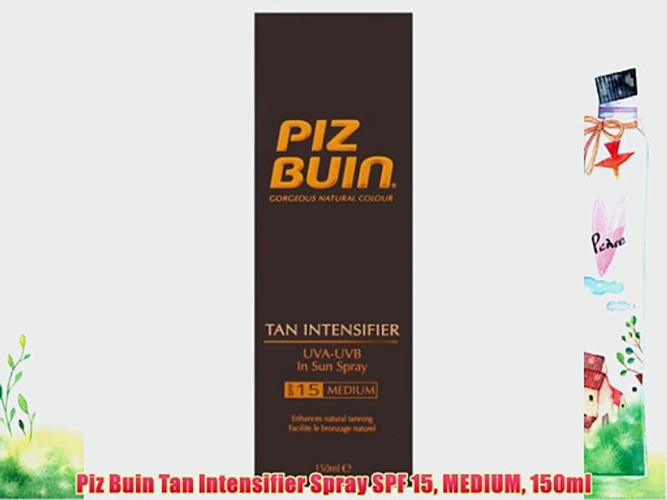 Piz Buin Tan Intensifier Spray SPF 15 MEDIUM 150ml