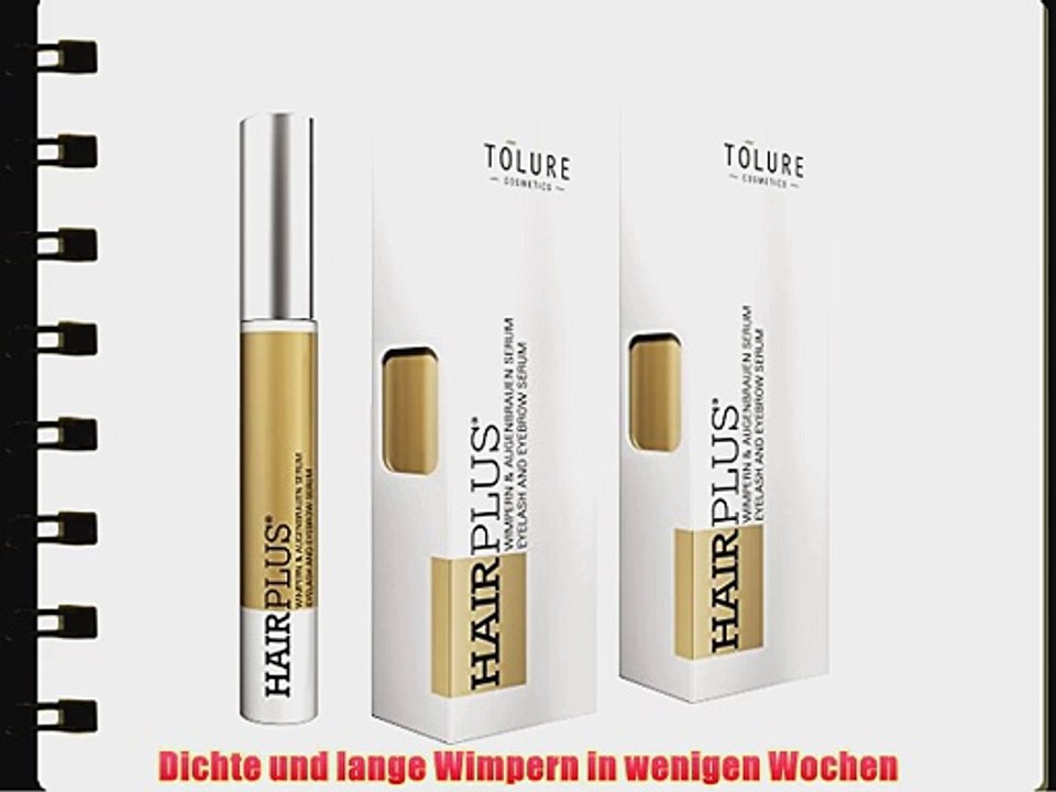 2er Packung Hairplus TOLURE Wimpern