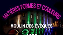Exposition Matières Formes et Couleurs au Moulin des évèques d'Agde