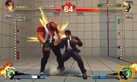 Ultra Street Fighter IV battle: Fei Long vs Sagat