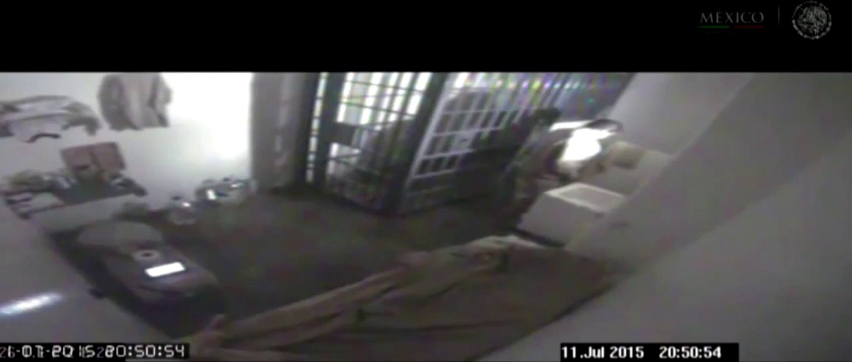 video de la fuga del Chapo Guzmán, Altiplano 2015