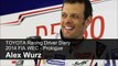TOYOTA Racing Driver Diary - Alex Wurz, FIA WEC Prologue 2014