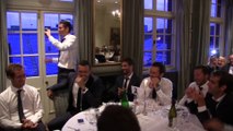 La minute bleue n°5 - Coupe Davis : le dîner officiel, Herbert en chanson !