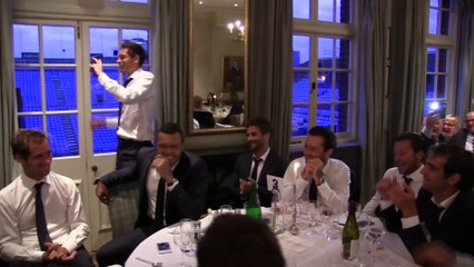 Download Video: La minute bleue n°5 - Coupe Davis : le dîner officiel, Herbert en chanson !