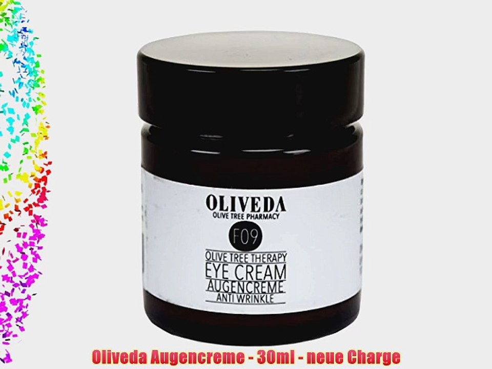 Oliveda Augencreme - 30ml - neue Charge