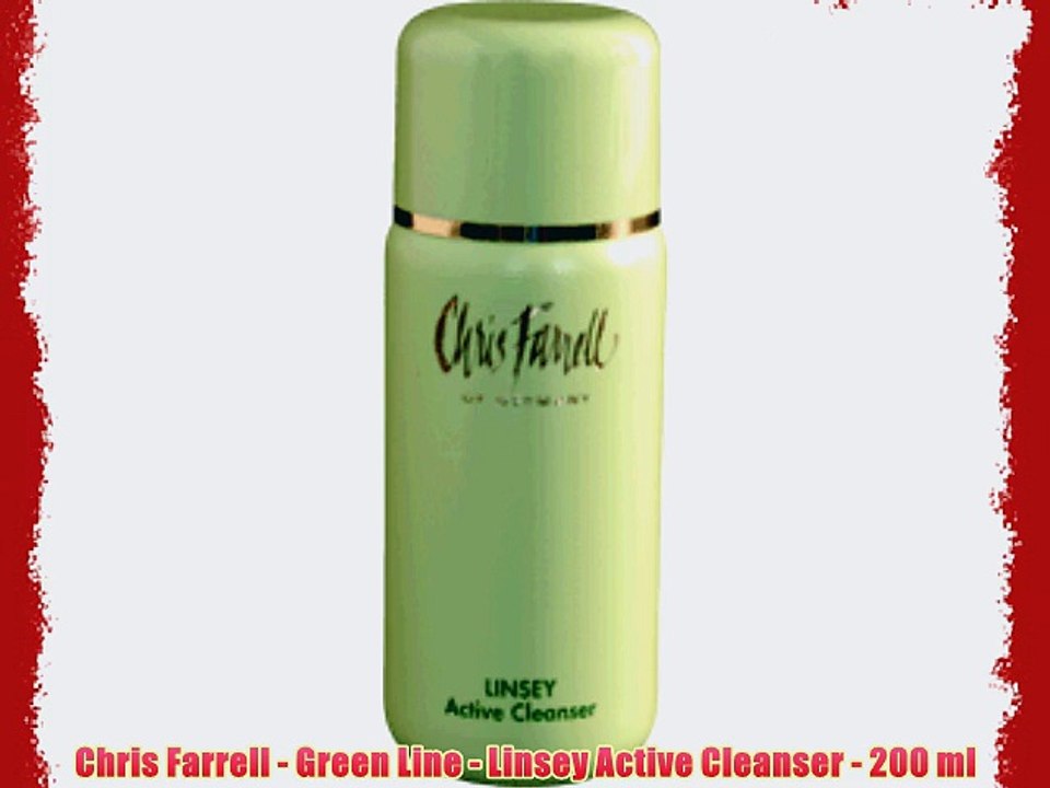 Chris Farrell - Green Line - Linsey Active Cleanser - 200 ml