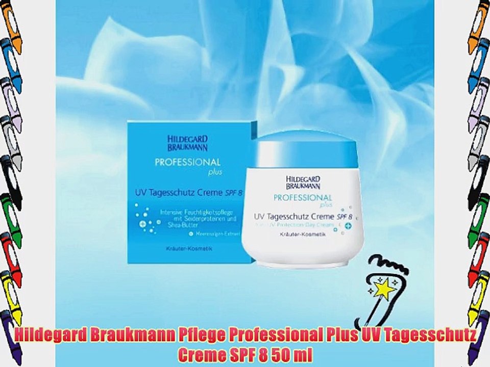 Hildegard Braukmann Pflege Professional Plus UV Tagesschutz Creme SPF 8 50 ml