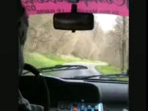 Rallye du Pays de caux Es4 Camera embarquee (Henri Duquesne)