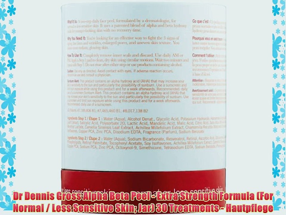 Dr Dennis Gross Alpha Beta Peel - Extra Strength Formula (For Normal / Less Sensitive Skin