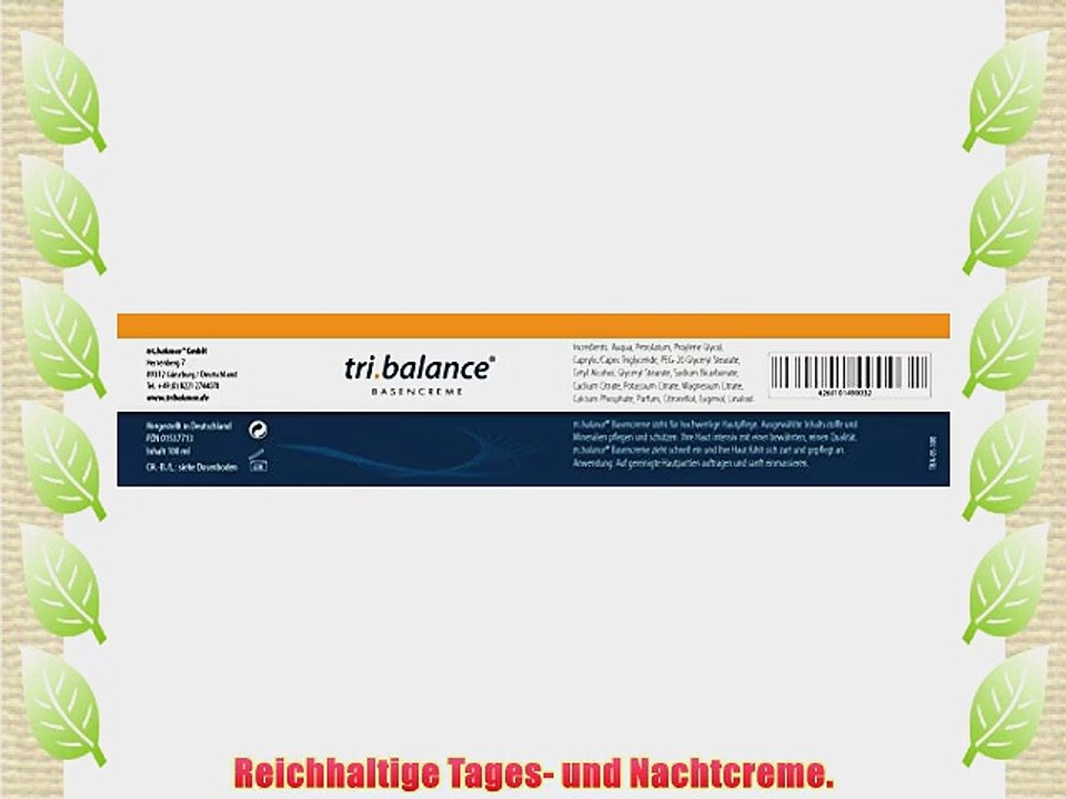 tri.balance Basencreme 100 ml
