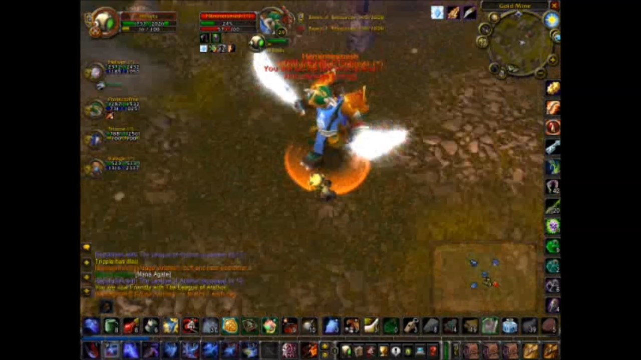 Shikaku 2 lvl 29 rogue twink Return of the gnome WoW Vanilla PvP