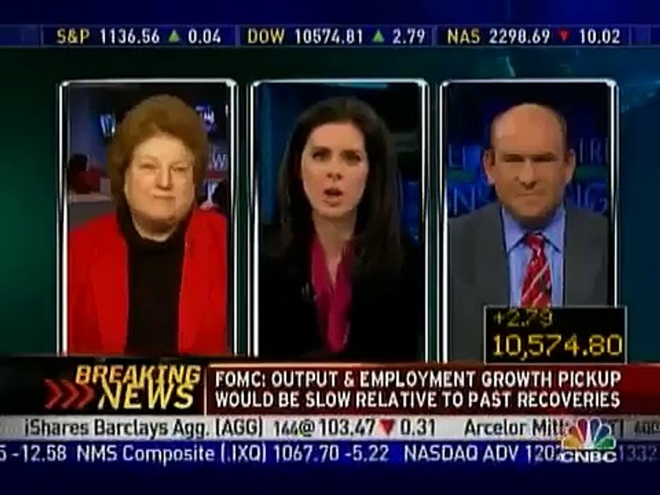 Erin Burnett And Bill Gross Dancing