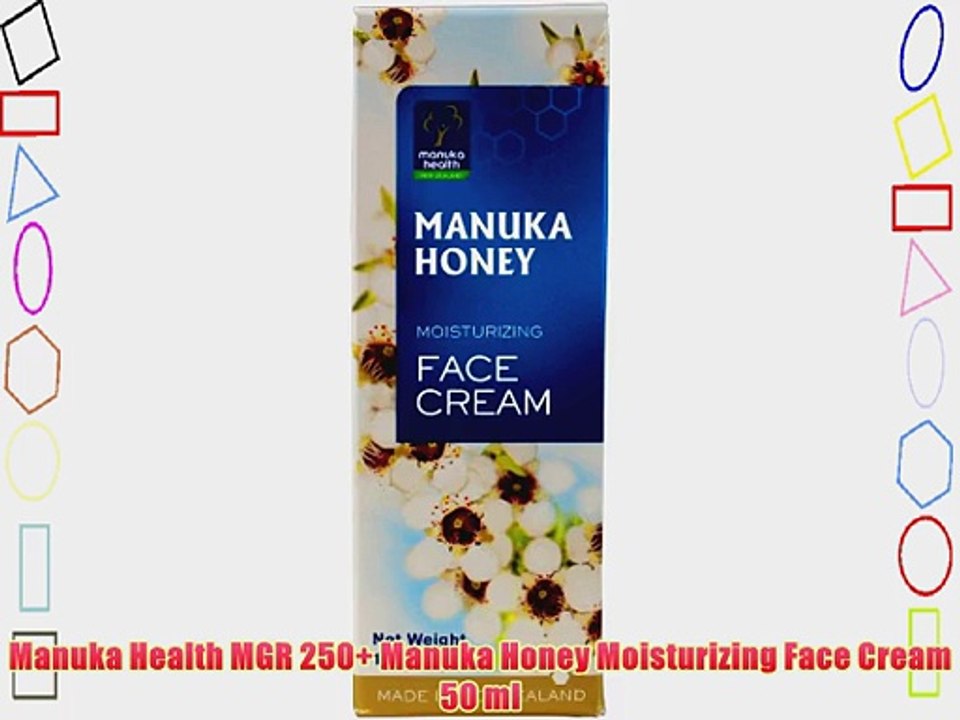 Manuka Health MGR 250  Manuka Honey Moisturizing Face Cream 50 ml