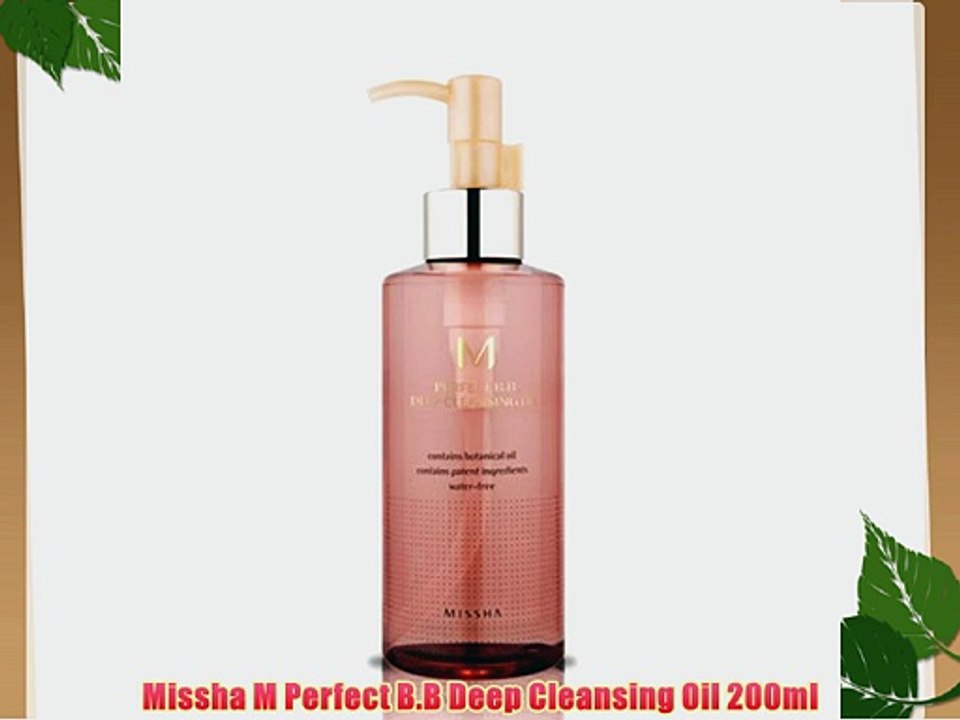Missha M Perfect B.B Deep Cleansing Oil 200ml