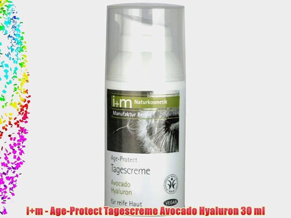 i m - Age-Protect Tagescreme Avocado Hyaluron 30 ml
