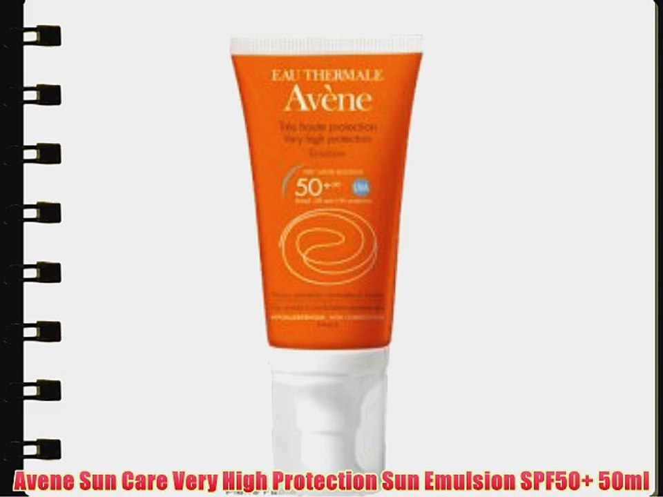 Avene Sun Care Very High Protection Sun Emulsion SPF50  50ml
