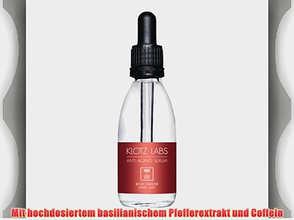 Klotz Labs Body Grader Anti-Aging Serum 1er Pack (1 x 50 ml)