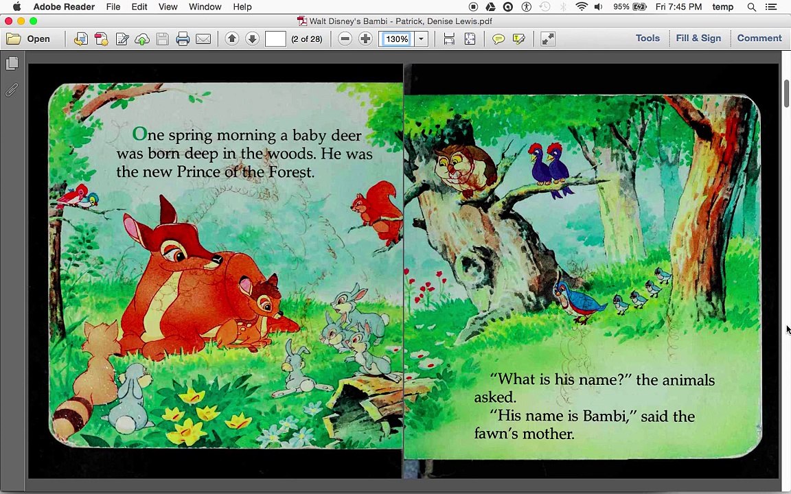 Bambi (IV) (read aloud)