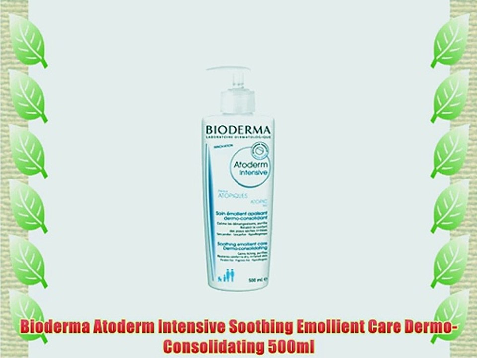 Bioderma Atoderm Intensive Soothing Emollient Care Dermo-Consolidating 500ml