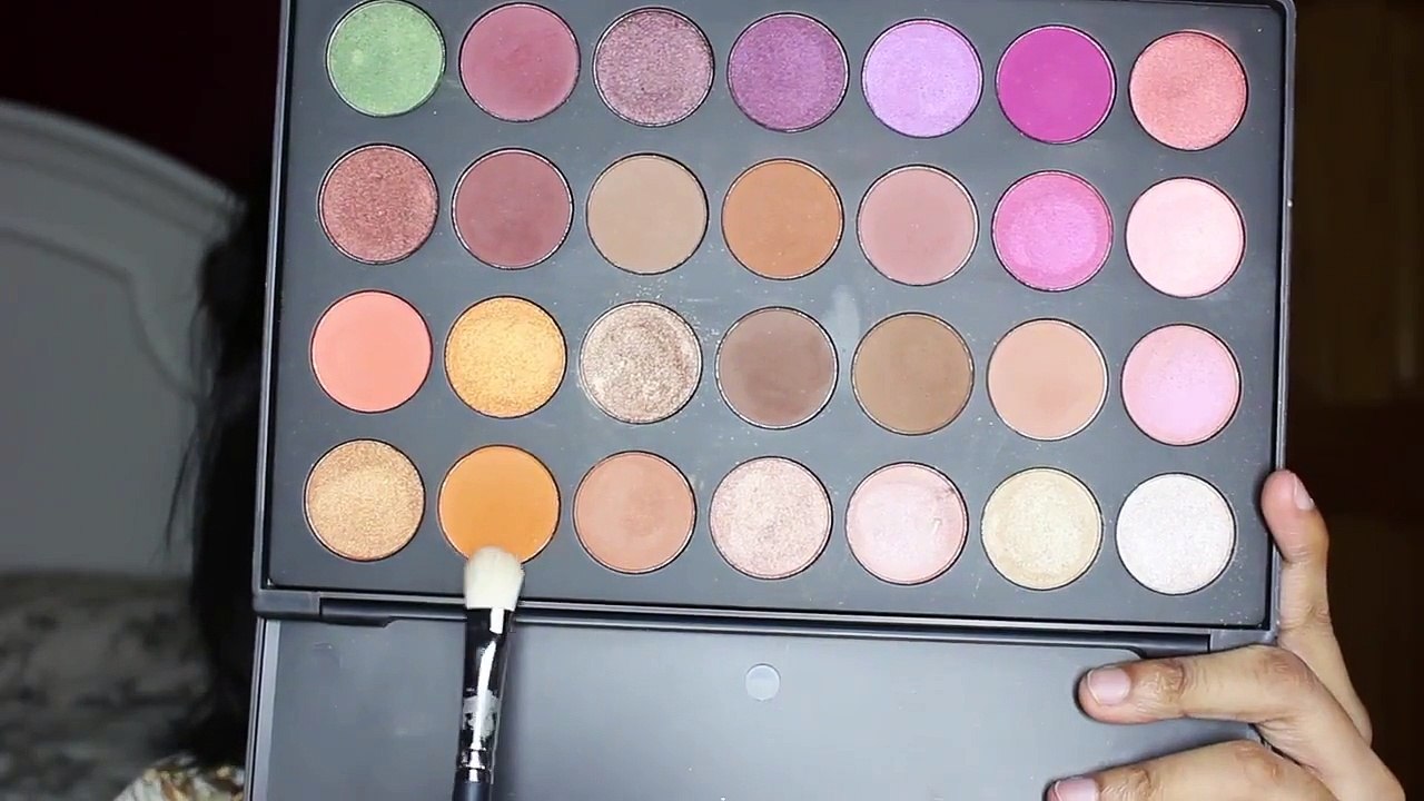 glitter glam eid makeup tutorial