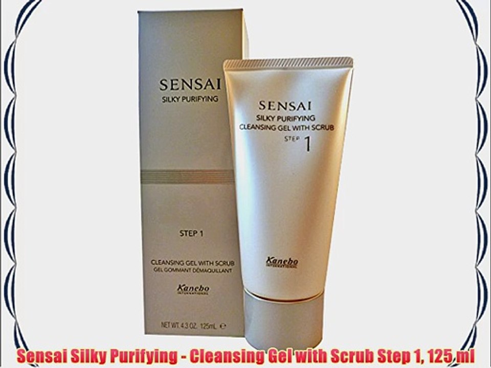 Sensai Silky Purifying - Cleansing Gel with Scrub Step 1 125 ml