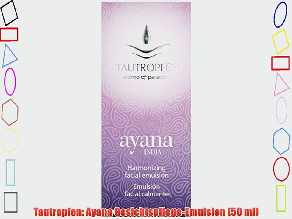 Tautropfen: Ayana Gesichtspflege-Emulsion (50 ml)