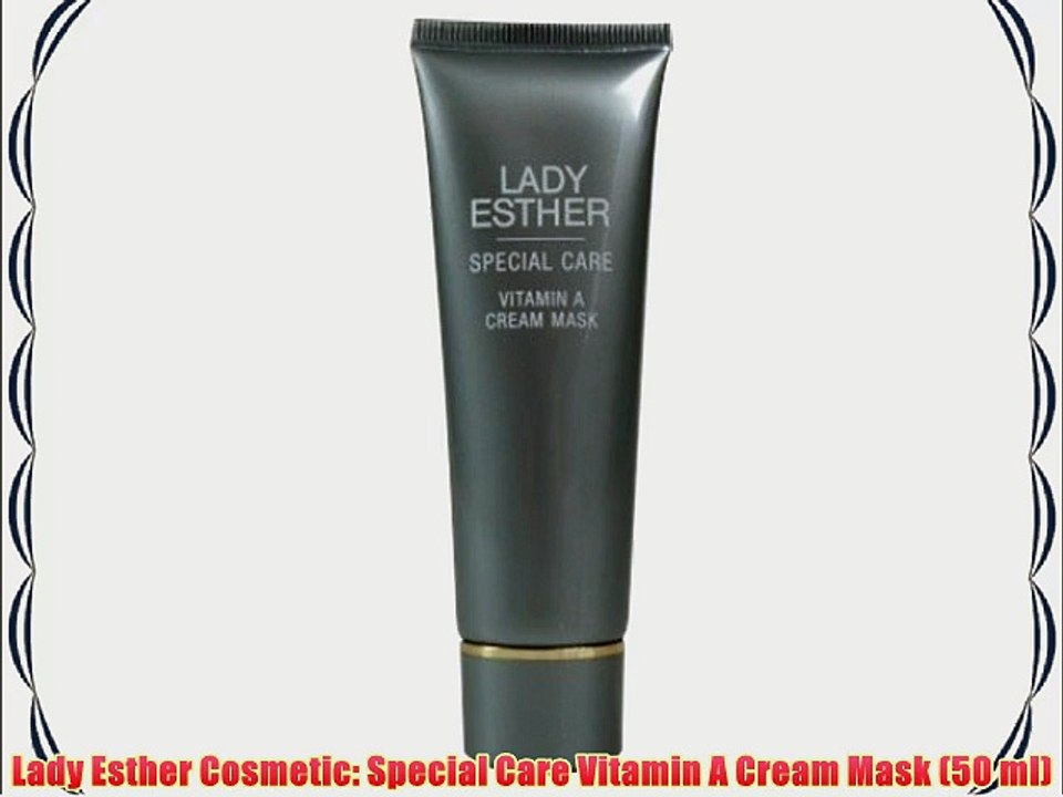 Lady Esther Cosmetic: Special Care Vitamin A Cream Mask (50 ml)