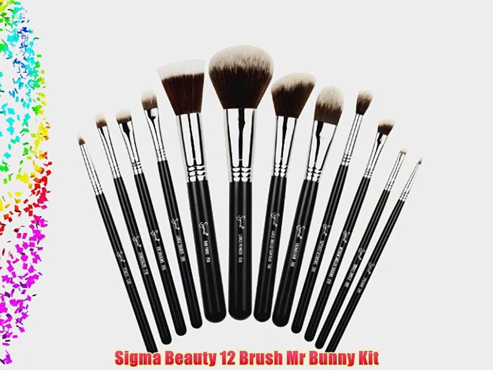 Sigma Beauty 12 Brush Mr Bunny Kit