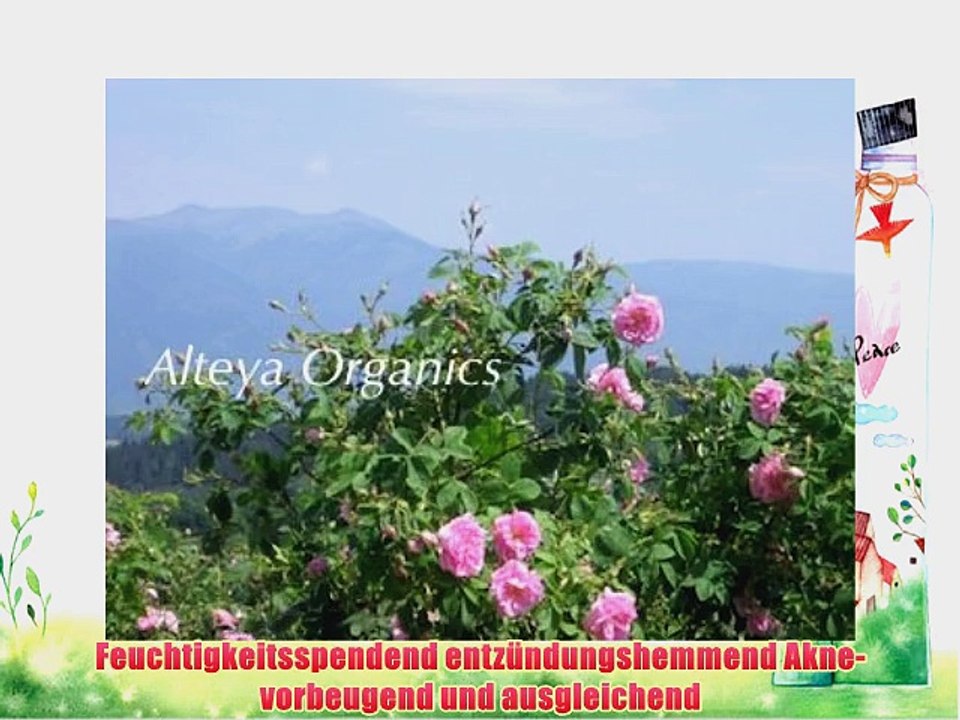 Alteya Organics Bulgarisches Bio-Rosenwasser (500 ml) - USDA Organic-zertifiziert