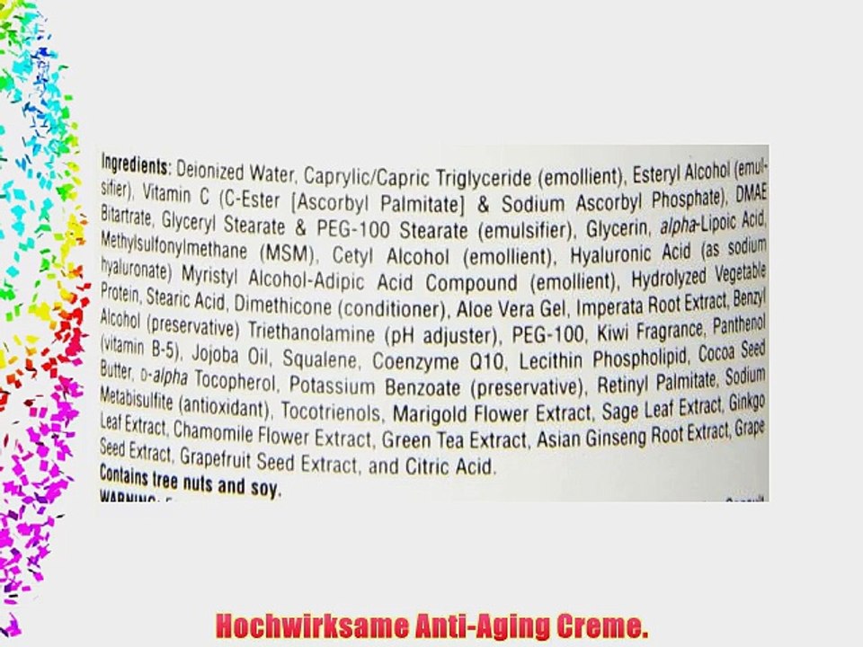 Skin Eternal Cream Sensitive - Alpha Lipons?ure DMAE Ester-C