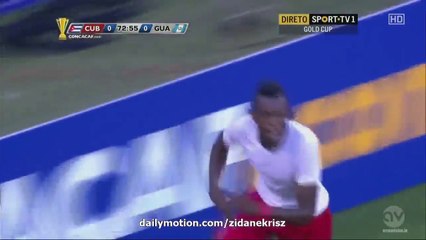 1-0 Maykel Reyes Goal | Cuba v. Guatemala - Gold Cup 2015