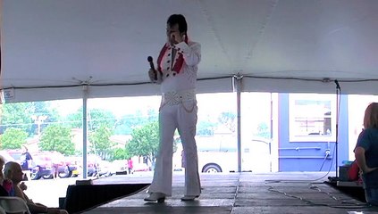 Brad Latham sings 'Something' Elvis Week 2008