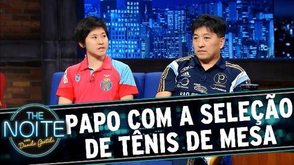 Entrevista com a Seleção brasileira de tênis de mesa