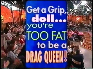Ricki Lake - Get a grip doll... you're too fat to be a drag queen (3 of 3)