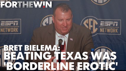 Bret Bielema: Beating Texas was 'borderline erotic'