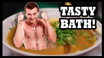 Now You Can BATHE in Ramen? - Food Feeder