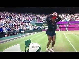 Serena Williams Crip Walks